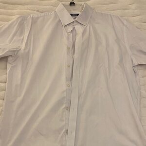 IZOD Men's Light Gray Button Down Shirt